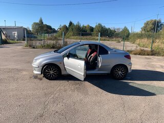 2003 Peugeot 206, серебристый, 650000 рублей, вид 4