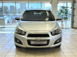 2012 Chevrolet Aveo II, серебристый, 560000 рублей, вид 3