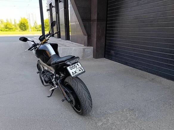 2015 Yamaha MT-09 (FZ-09), фиолетовый, 650000 рублей - вид 6