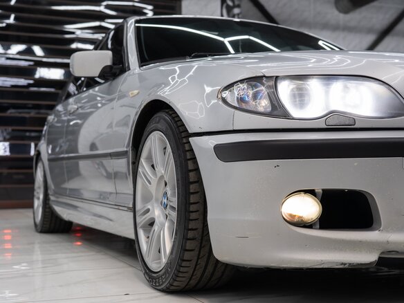 2003 BMW 3 серии 330i IV (E46) Рестайлинг, серебристый, 1000000 рублей - вид 12