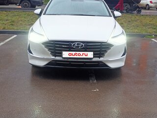 2021 Hyundai Sonata VIII (DN8), белый, 1800000 рублей, вид 1