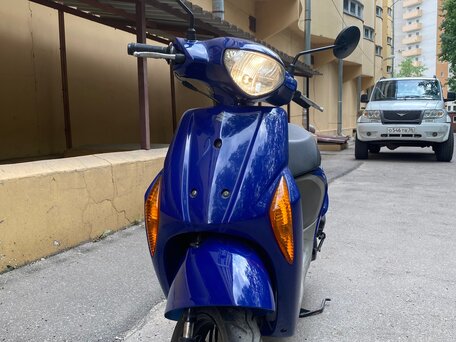 2017 Suzuki Lets 5, синий, 89000 рублей, вид 4