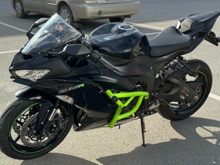 2019 Kawasaki ZX-6 Ninja, чёрный, 1100000 рублей, вид 2