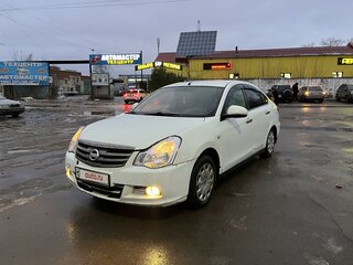 2014 Nissan Almera III (G15), белый, 375000 рублей, вид 1