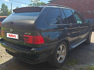 2002 BMW X5 3.0d I (E53), чёрный, 630000 рублей, вид 2