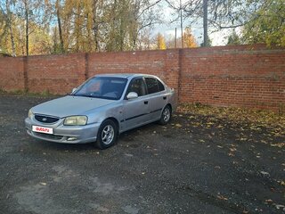 2008 Hyundai Accent ТагАЗ II, серебристый, 300000 рублей, вид 1
