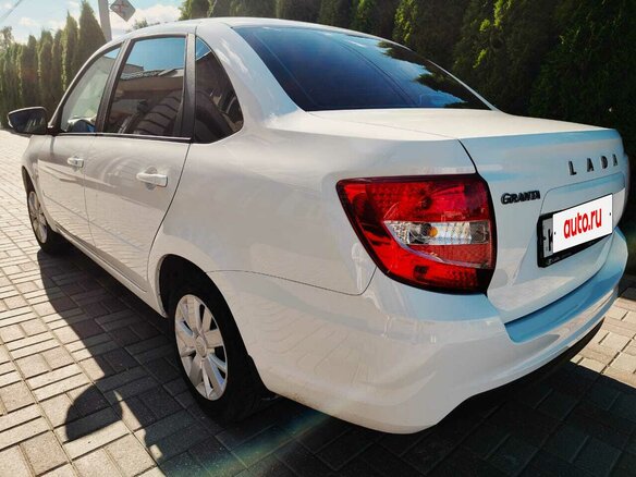 2023 Lada (ВАЗ) Granta I Рестайлинг, белый, 698000 рублей - вид 6