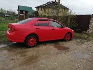 2008 Toyota Corolla X (E140, E150), красный, 700000 рублей, вид 4
