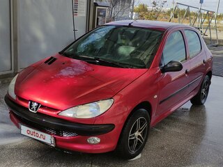 2006 Peugeot 206, красный, 449999 рублей, вид 2