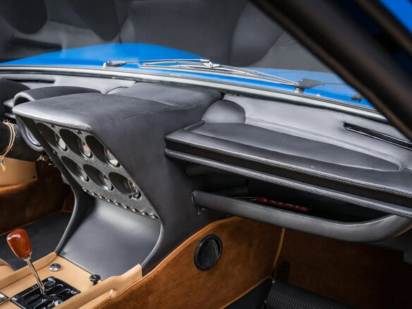 1967 Lamborghini Miura, синий - вид 29