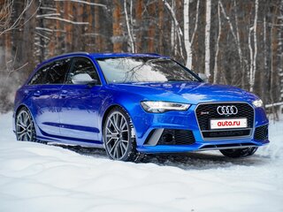 2016 Audi RS 6 performance III (C7) Рестайлинг, синий, 6300000 рублей, вид 4