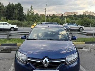 2016 Renault Logan II, синий, 750000 рублей, вид 3