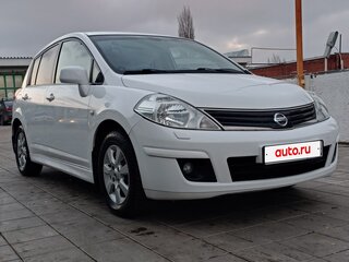 2012 Nissan Tiida I Рестайлинг, белый, 1050000 рублей, вид 5