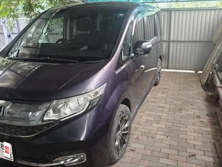 2016 Honda Stepwgn Spada V, фиолетовый, 1800000 рублей, вид 1