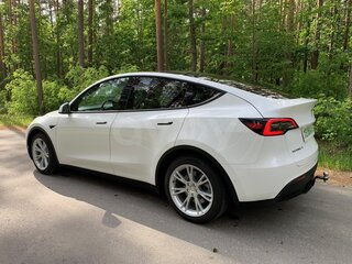2020 Tesla Model Y Long Range I, белый, 4027230 рублей, вид 2