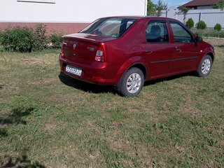 2012 Renault Logan I Рестайлинг, красный, 570000 рублей, вид 3