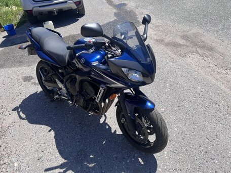 2008 Yamaha FZ6, синий, 500000 рублей, вид 5