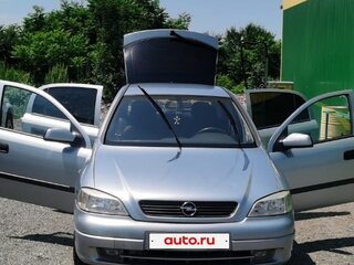 2000 Opel Astra G, серебристый, 350000 рублей, вид 3