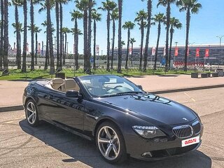 2008 BMW 6 серии 650i II (E63/E64) Рестайлинг, чёрный, 3500000 рублей, вид 3