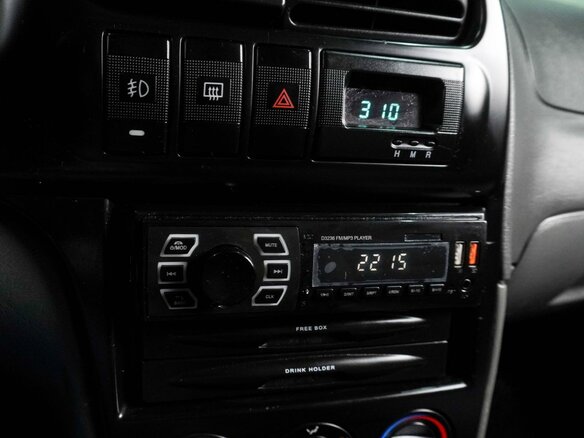 2007 Kia Spectra I Рестайлинг 2, чёрный - вид 11
