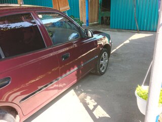 2007 Hyundai Accent ТагАЗ II, красный, 475000 рублей, вид 5