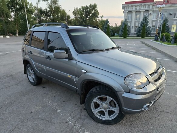 2009 Chevrolet Niva I Рестайлинг, серый, 530000 рублей - вид 2
