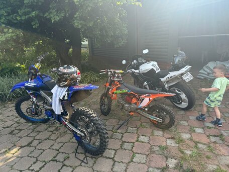 2018 Yamaha YZ250F, синий, 400000 рублей, вид 1