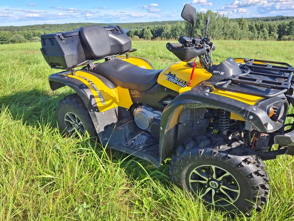 2021 Stels ATV-650YL Leopard, жёлтый, 525000 рублей - вид 6