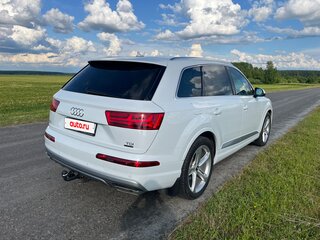 2018 Audi Q7 II (4M), белый, 4050000 рублей, вид 4