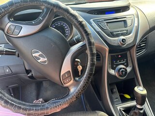 2012 Hyundai Elantra V (MD), голубой, 699000 рублей, вид 5