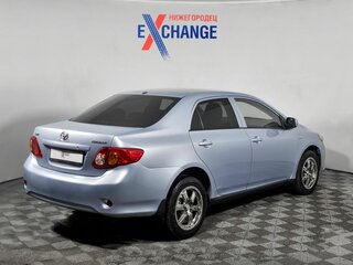 2007 Toyota Corolla X (E140, E150), голубой, 551000 рублей, вид 3