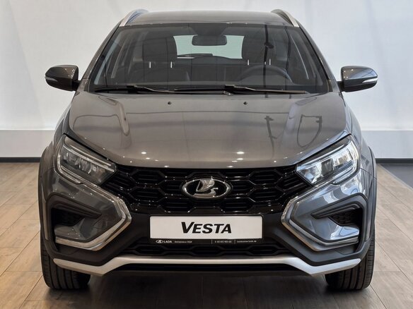 2026 Lada (ВАЗ) Vesta SW Cross I Рестайлинг (NG), серый - вид 1