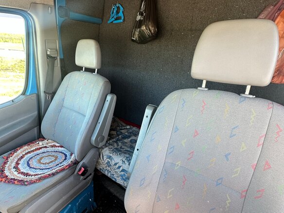 2007 Volkswagen Crafter, голубой, 1000000 рублей - вид 9