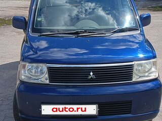 2003 Mitsubishi eK Wagon I, синий, 350000 рублей, вид 1