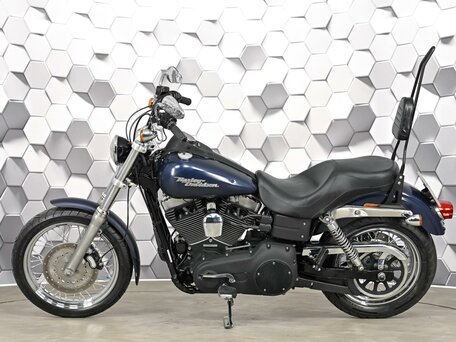 2008 Harley-Davidson Street Bob, синий, 659000 рублей, вид 4