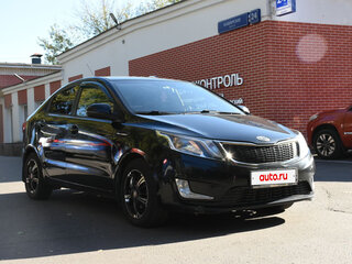2012 Kia Rio 4-speed III, чёрный, 900000 рублей, вид 1