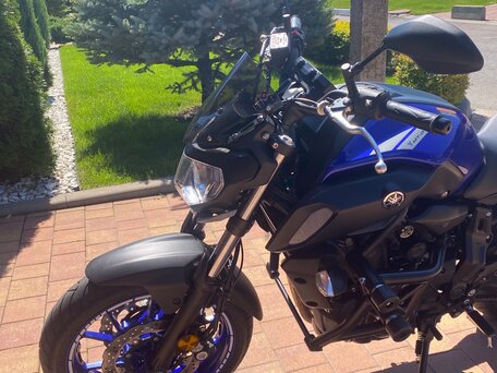 2020 Yamaha MT-07 (FZ-07), синий, 920000 рублей, вид 4
