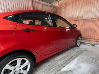 2012 Hyundai Solaris I, красный, 600000 рублей, вид 3