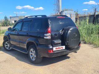 2005 Toyota Land Cruiser Prado 4-speed 120 Series, чёрный, 2250000 рублей, вид 4