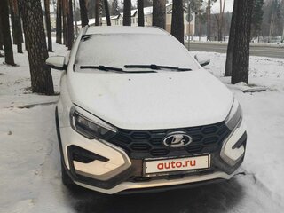 2023 Lada (ВАЗ) Vesta SW Cross I Рестайлинг (NG), белый, 1499000 рублей, вид 1