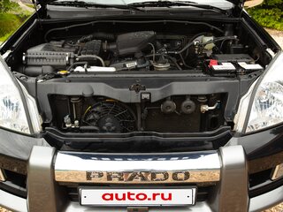2008 Toyota Land Cruiser Prado 120 Series Рестайлинг, чёрный, 4800000 рублей, вид 2