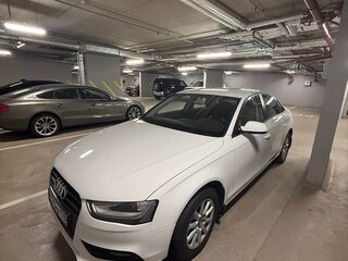 2012 Audi A4 IV (B8) Рестайлинг, белый, 980000 рублей, вид 3