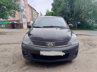 2007 Nissan Tiida I, чёрный, 365000 рублей, вид 1