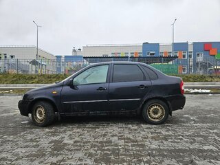 2008 Lada (ВАЗ) Kalina I, синий, 80000 рублей, вид 2