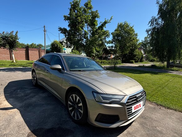 2021 Audi A6 45 TFSI V (C8), коричневый, 3900000 рублей