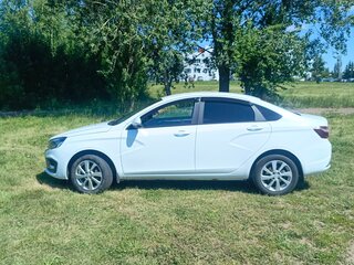2023 Lada (ВАЗ) Vesta I Рестайлинг (NG), белый, 1100000 рублей, вид 3