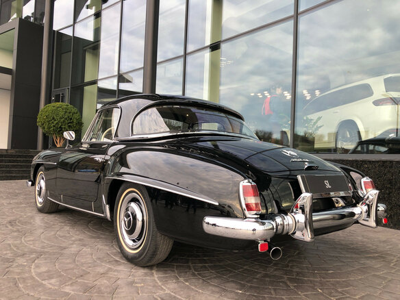 1960 Mercedes-Benz 190 SL R121, чёрный - вид 3