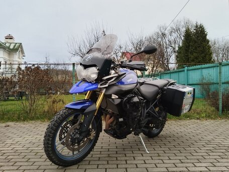 2014 Triumph Tiger 800, синий, 650000 рублей, вид 3