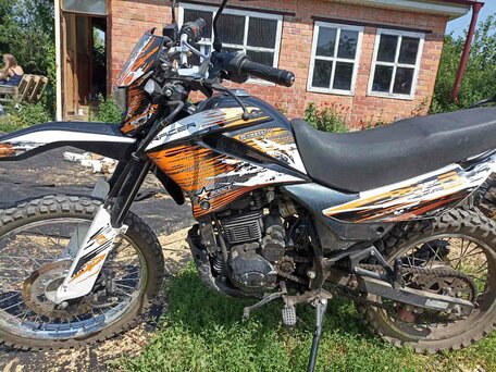 2020 Racer Enduro, оранжевый, 130000 рублей, вид 3
