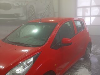 2011 Chevrolet Spark III, красный, 700000 рублей, вид 2